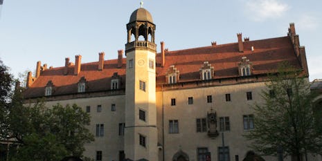 The residence of Martin Luther at the University of Wittenberg.
